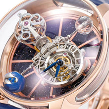 Jacob & Co Diamond-Encrusted Tourbillon Mechanical Wristwatch With Luxury Watchbox 47mm