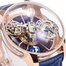 Jacob & Co Diamond-Encrusted Tourbillon Mechanical Wristwatch With Luxury Watchbox 47mm
