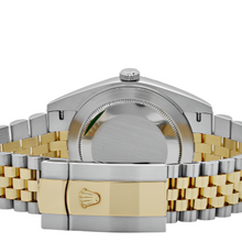 Rolex Datejust Yellow Gold Stainless Steel Slate Dial Jubilee