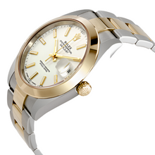 Rolex Datejust 41 White Dial Steel and Yellow Gold Jubilee Bracelet Men's Watch