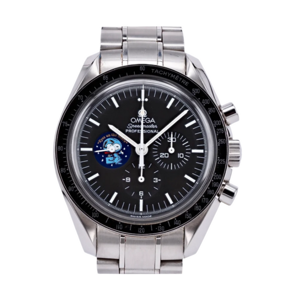 Omega Speedmaster Professional Snoopy MoonWatch Steel Mens Watch 42 mm
