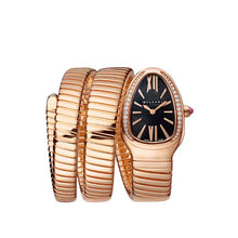 Bvlgari Rose Gold Serpenti Tubogas Double Spiral Watch - BEAUTY BAR