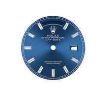 Day - Date 36 Oyster, 36 mm, White Gold Reference 128349RBR - BEAUTY BAR