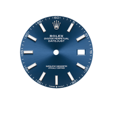 Rolex Datejust 41mm Blue Dial Baton Index Luxury Men's Wristwatch