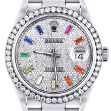 Rolex Day-Date 36 Oyster, 36 mm, White Gold and Diamonds Dial Crystal Bracelet