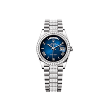 Rolex Day - Date 36 Oyster, 36 mm, White Gold and Diamonds Reference 128349RBR - BEAUTY BAR