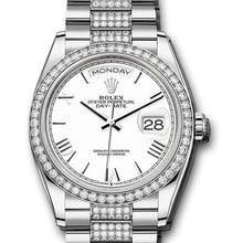 Rolex Day - Date 36 White Gold Ref# 128349RBR - 0026 - BEAUTY BAR