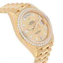 Rolex Day Date Presidential 228348RBR Yellow Gold Factory Diamond Dial Bezel