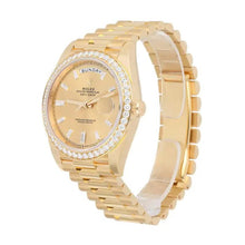 Rolex Day Date Presidential 228348RBR Yellow Gold Factory Diamond Dial Bezel