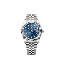 Rolex Sky-Dweller Blue Dial Steel Jubilee Bracelet Men's Watch 42mm