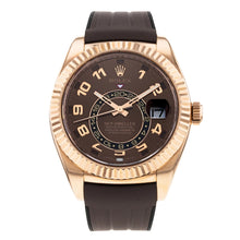 Rolex Sky - Dweller - Brown Rubber - BEAUTY BAR