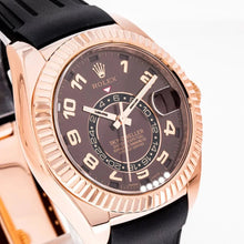 Rolex Sky - Dweller - Brown Rubber - BEAUTY BAR