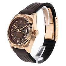 Rolex Sky - Dweller - Brown Rubber - BEAUTY BAR