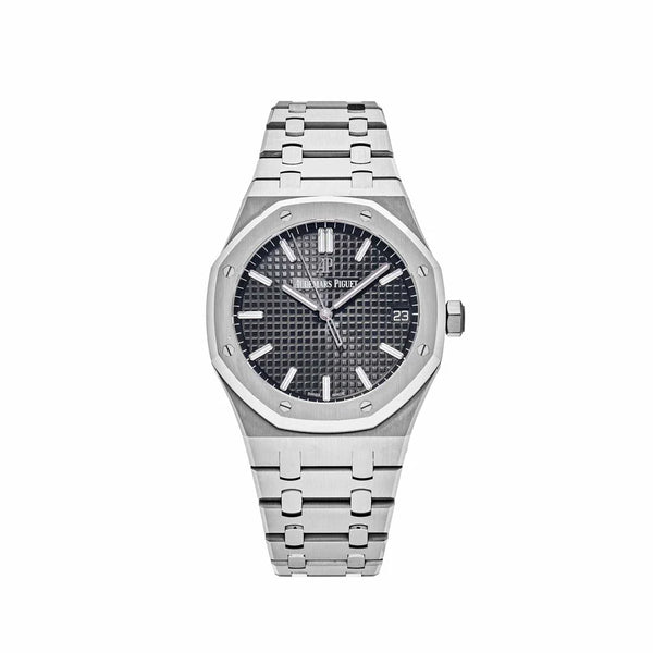 Audemars Piguet Royal Oak Black Dial Stainless Steel Watch